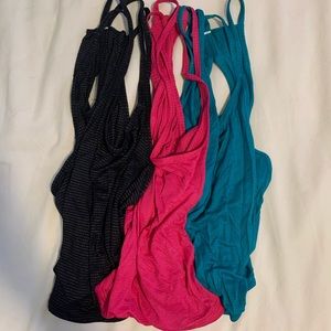 Lululemon strappy crop top